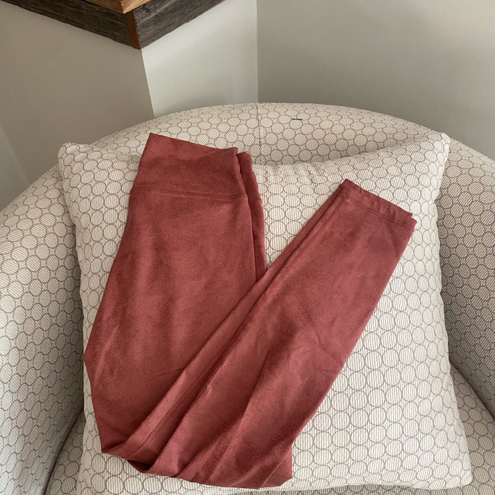 Aerie Offline Burnt Orange Leggings